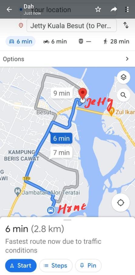 Nipah Homestay Kuala Besut Екстериор снимка